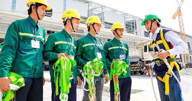 Mẫu đồng phục công nhân xây dựng
