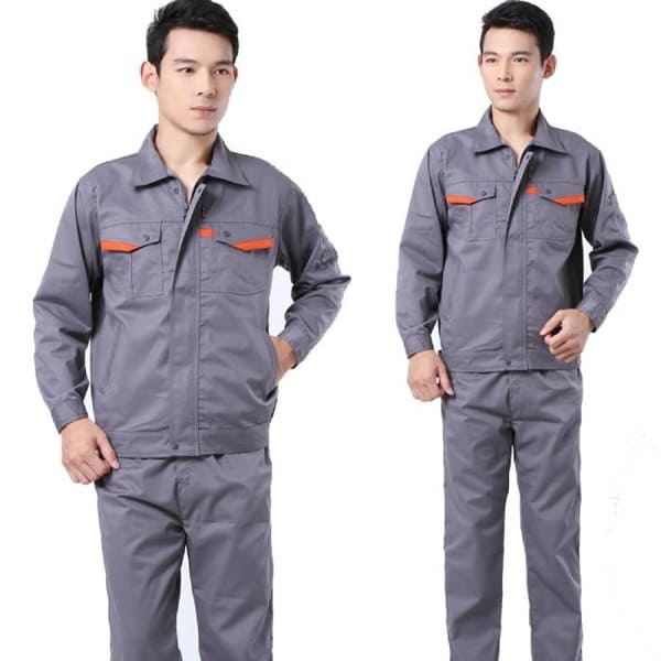 Áo đồng phục công nhân dài tay 